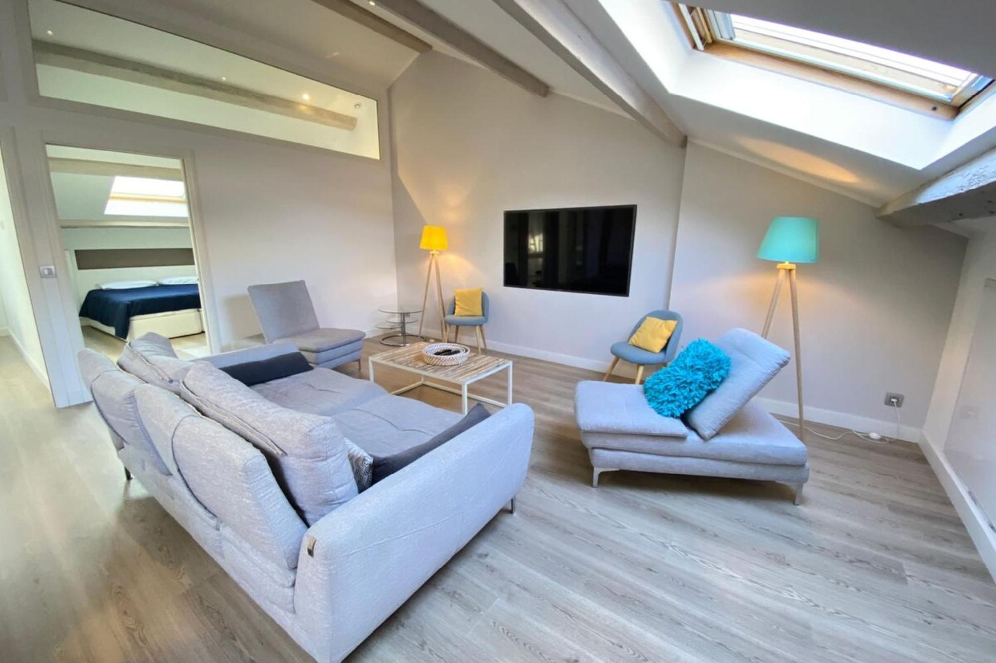 Modern & Bright 4-Room Apartment In Cannes Banane ภายนอก รูปภาพ